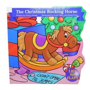 The Christmas Rocking Horse Board Book by Nancy Parent 2002 Paradise Press
